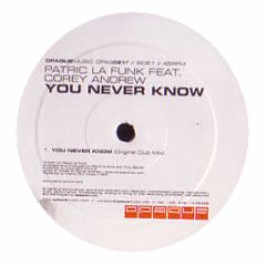 Patric La Funk Feat. Corey Andrew - You Never Know - Opaque