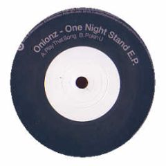 Onionz  - One Night Stand EP - 20:20 Vision