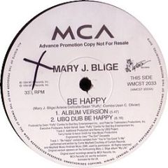 Mary J Blige - Be Happy - MCA