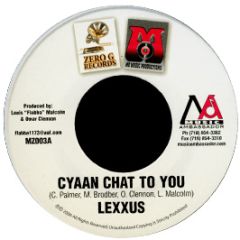 Lexxus - Cyaan Chat To You - Zero G Records