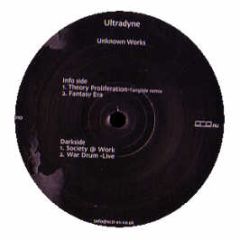 Ultradyne - Unknown Works - Scsi-Av Records