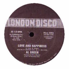 Al Green - Love & Happiness - London Disco
