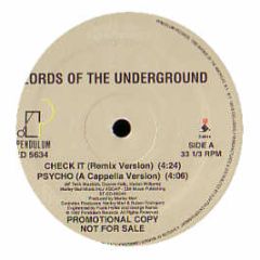 Lords Of The Underground - Check It - Pendulum