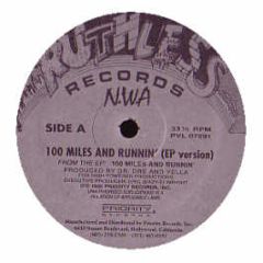 NWA - 100 Miles And Running - Ruthless Records
