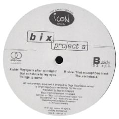 BIX - Project A - Icon Recordings