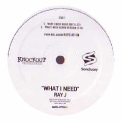 Ray J - What I Need - Sanctuary