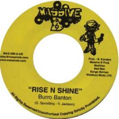 Burro Banton - Rise N Shine - Massive B