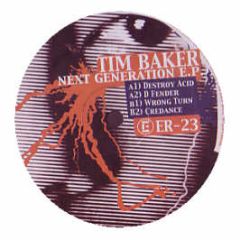 Tim Baker - Next Generation EP - Elephantaus Records 23
