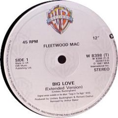 Fleetwood Mac - Big Love (Extended Mix) - Warner Bros