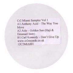Anthony Acid / Asle / Carl Kennedy - The Way You Move (Big Time Disco) / Golden Sun - CR2