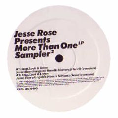 Jesse Rose - More Than One Lp (Sampler 2) - Front Room