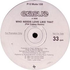 Erasure - Ship Of Fools / Who Needs Love (Remixes) - Mute