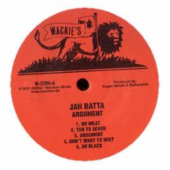 Jah Batta - Argument - Wackies Music