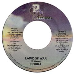 Cobra - Lawz Of War - P & L Records
