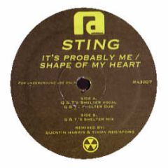 Sting - It's Probably Me / Shape Of My Heart (Remixes) - Restricted Access