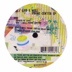 DB - Gods Will Phone Centre EP - Boogizm 13