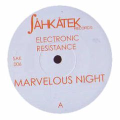 Electronic Resistance - Marvelous Night - Sahkatek Records