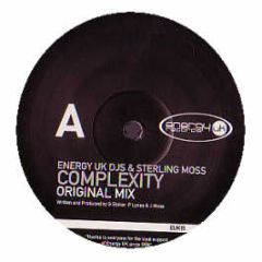 Energy Uk DJ's & Sterling Moss - Complexity - Energy Uk Records