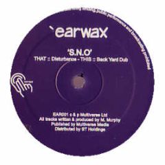 S.N.O - Back Yard Dub - Earwax
