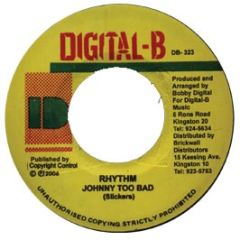 Sugar Roy / Conrad Crystal - Johnny Too Bad - Digital B