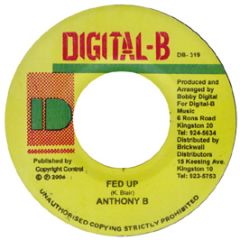 Anthony B - Fed Up - Digital B