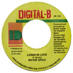 Richie Spice - Living In Love - Digital B