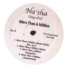 Jay-Z Featuring Na'Sha - More Than A Million (2006) - White