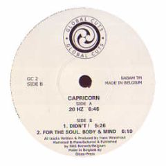 Capricorn - 20 Hz (R&S Re-Press) - Global Cuts