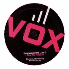 Newmu Presents Luca G - Stop The Pressure - Sutil Vox