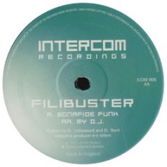 Filibuster - Bonafide Funk - Intercom