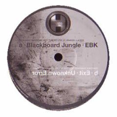 Ebk / Unknown Error - Blackboard Jungle / Exit - Renegade Hardware