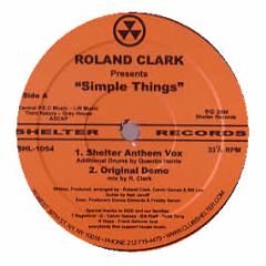 Roland Clark - Simple Things - Shelter