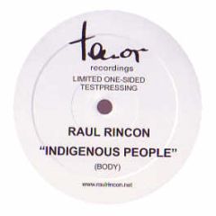 Raul Rincon - Indigenous People - Tenor