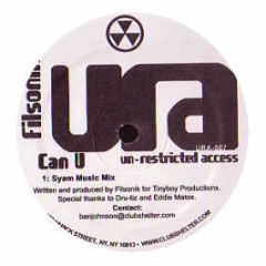 Filsonik - Can U - Un-Restricted Access