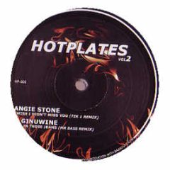 Angie Stone / Ginuwine - Wish I Didnt Miss You / In Those Jeans (Remixes) - Hot Plates 2