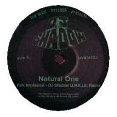 DJ Shadow - Natural One - Mo Wax
