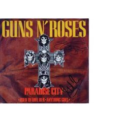 Guns 'N' Roses - Paradise City (Signed Copy) - Geffen