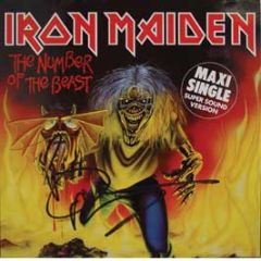 Iron Maiden - The Number Of The Beast (Signed Copy) - EMI