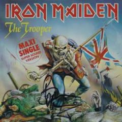Iron Maiden - The Trooper (Signed Copy) - EMI