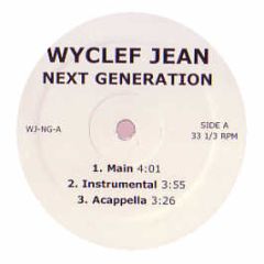 Wyclef Jean - Next Generation - J Records