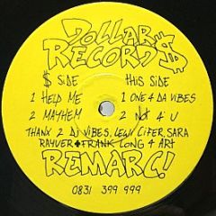 Remarc - Help Me - Dollar Records