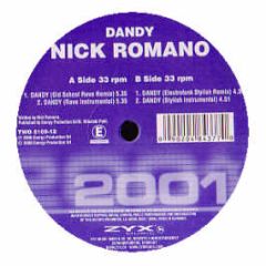Nick Romano - Dandy - 2001 Label