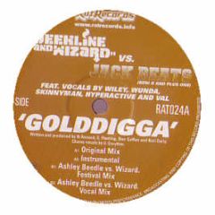 Deekline & Wizard Vs Jack Beats - Golddigga - Rat Records