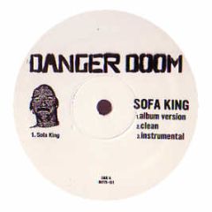 Dangerdoom - Sofa King - White