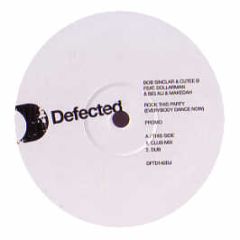 Bob Sinclar Feat. Cutee B - Rock This Party (Promo Copy) - Defected