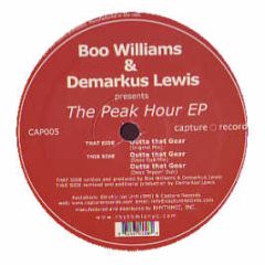 Boo Williams & Demarkus Lewis - The Peak Hour EP - Capture Records 5