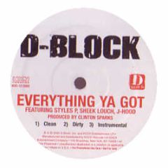 D Block - Everything Ya Got - Koch Records