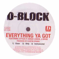 D Block - Everything Ya Got - Koch Records
