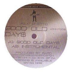 Mercston Feat. Ghetto - Good Old Days - Adamantium Recordings