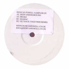 Duncan Powell - Duncan Powell Sampler EP - White